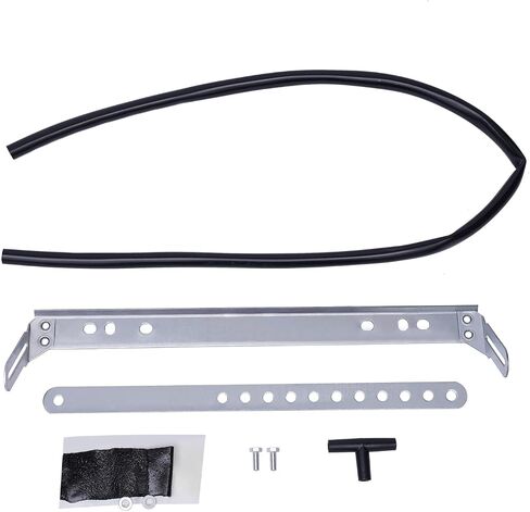 ZAWAYINE 12V Universal A/C Air Conditioning Evaporator and Heater Kit, Car Under Dash Heat Cooler Assembly Kit with 3 Speed Electrical Thermostat Max Air Volume 880FT/min for Car, Bus, Truck and More in Saudi Arabia