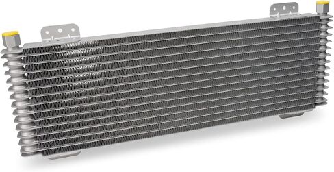 Low Pressure Drop Transmission Oil Cooler LPD47391 4739 40,000 GVW with Mounting Hardware (Black) in Saudi Arabia