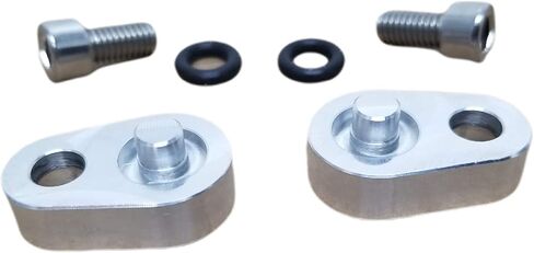 Z Whip Billet LS Cylinder Head Coolant System Steam Vent Port Crossover Air Blead Plug Plates Compatible With Chevy Camaro Corvette LS1 LS2 LS3 LSA LQ4 LQ9 5.3L 6.0L 6.2L LSX Proudly Made In The USA in Saudi Arabia