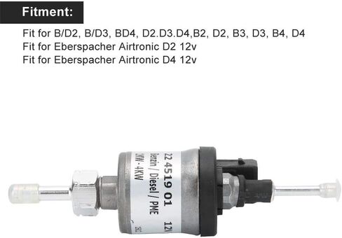 Diesel Heater Pump, 12V Car Diesel Heater Fuel Pump Dosing OE 22451901 Fit for Eberspacher Airtronic D2/D4 in Saudi Arabia