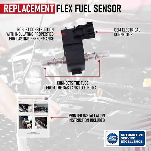 بديل لمستشعر الوقود المرن - متوافق مع Buick، Cadillac، Chevy، GMC - 2012-2021 - يستبدل 13577429، 13507129 لاكروس، ATS، SRX، كابري، اكوينوكس، إمبالا ، سيلفرادو 1500، تاهو، سييرا 2500HD in Kuwait