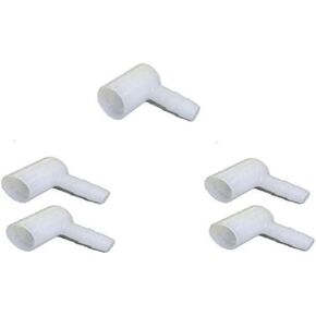 يوكسوان بافيليون بديل 640363 لمدخل خط الغاز المكربن من تيكومسيه، تركيب كوع بلاستيكي يناسب المكربن التالي- 640230 640231 640347 (عبوة من 5 قطع) in Kuwait