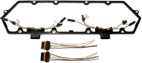 Michigan Motorsports 1994-1997 Diesel 7.3 Powerstroke Valve Cover Gasket with Injector Glow Plug Harness Fits Ford 7.3 F250 F350 Econoline Superduty in Saudi Arabia