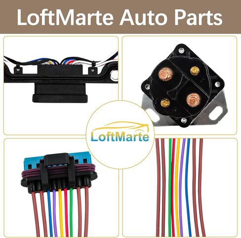 مجموعة حشوات غطاء صمام الديزل LoftMarte F81Z-6584-AA متوافقة مع Ford 7.3L F250 F350 E250 E350 1998 1999 2000 2001 2002 2003 مقابس توهج Powerstroke، حزام الحشيات، مجموعة التتابع in Kuwait
