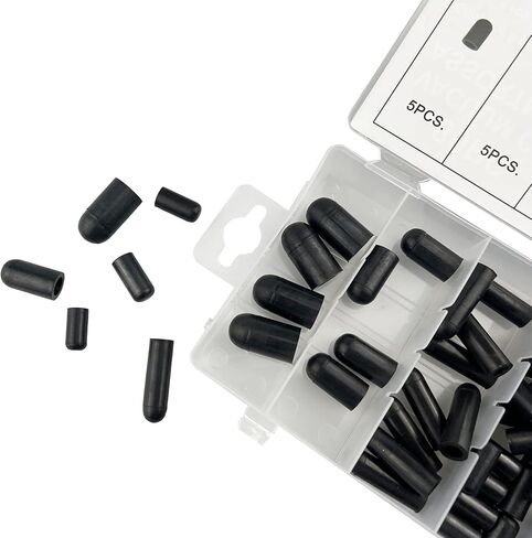 80 قطعة غطاء فراغ مجموعة متنوعة من المكربن ​​​​وغطاء مطاطي فراغ مجموعة متنوعة 5/32 "-3/8" طقم تصليح السيارات (80 قطعة) in Kuwait