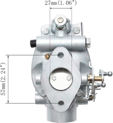 Carburetor Marvel Schebler Carb with Gasket Bolts | for 1939-1952 Ford 2N 8N 9N Tractor | Replace# 8N9510C, 9N9510A, B3NN9510A, TSX241A, TSX33 in Saudi Arabia