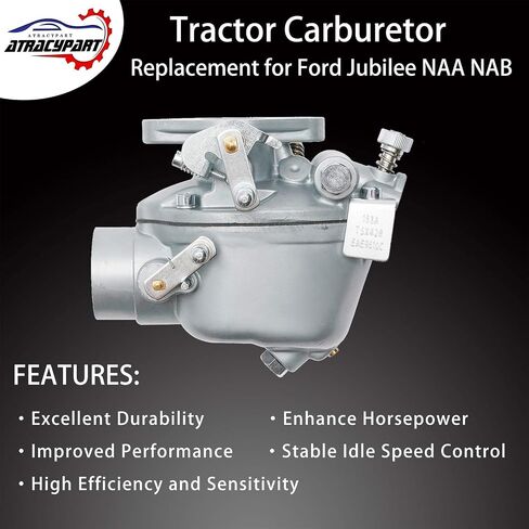 Carburetor Marvel Schebler Carb with Gasket Bolts | for 1939-1952 Ford 2N 8N 9N Tractor | Replace# 8N9510C, 9N9510A, B3NN9510A, TSX241A, TSX33 in Saudi Arabia