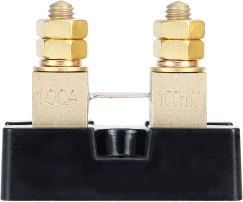 CG 50A 50mV Ampere Electrical Digital DC Current Shunt Resistor for amp Panel Ammeter Current Measurement Tester Gauge… in Kuwait