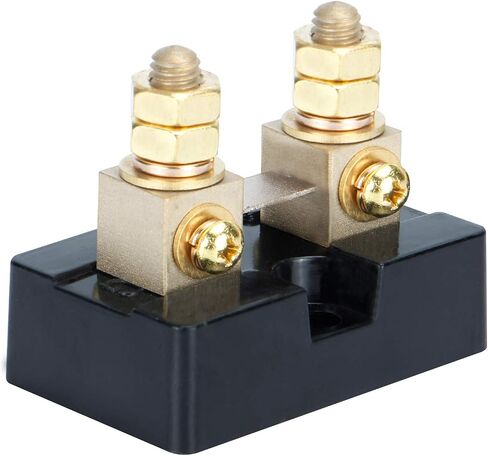 CG 50A 50mV Ampere Electrical Digital DC Current Shunt Resistor for amp Panel Ammeter Current Measurement Tester Gauge… in Kuwait