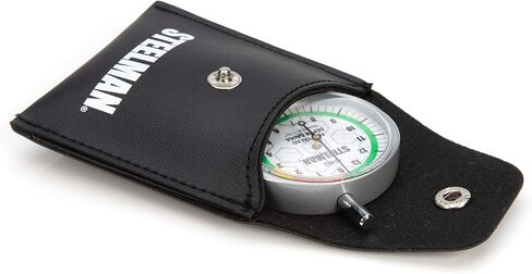 Steelman Color Coded Tread Depth Gauge, Quickly Identifies Amount of Tread on Tires, Reads in MM and 32nds in Saudi Arabia