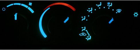 مجموعة مصابيح LED HERCOO للتحكم في سخان المناخ AC متوافق مع 2003-2008 دودج رام 1500 2500 3500 استبدال ما بعد البيع in Kuwait