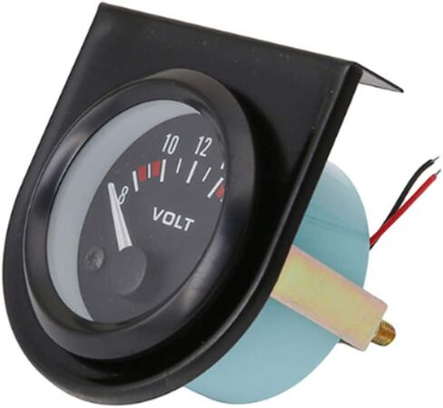 ESUPPORT Universal Car 2" 52mm Pointer Water Temp Temperautre Gauge Meter Fahrenheit White LED Light Indicator Display Electrical in Saudi Arabia
