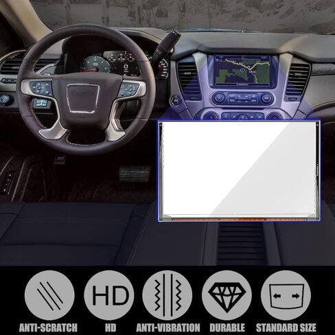 8" 55 Pin Touch Screen Glass Digitizer for 2015-2018 Chevrolet Suburban Tahoe Chevy Colorado Silverado GMC Canyon Sierra MYLINK Navigation Raido Replaces DJ080PA-01A DJ080PA-01G in Saudi Arabia