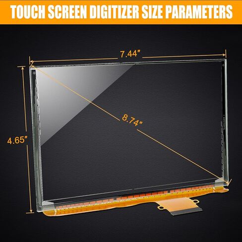 8" 55 Pin Touch Screen Glass Digitizer for 2015-2018 Chevrolet Suburban Tahoe Chevy Colorado Silverado GMC Canyon Sierra MYLINK Navigation Raido Replaces DJ080PA-01A DJ080PA-01G in Saudi Arabia