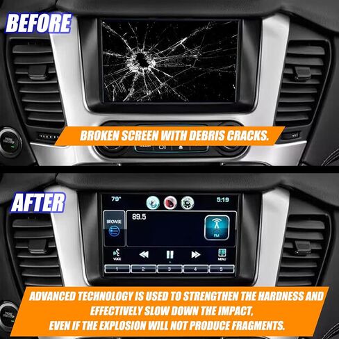 8" 55 Pin Touch Screen Glass Digitizer for 2015-2018 Chevrolet Suburban Tahoe Chevy Colorado Silverado GMC Canyon Sierra MYLINK Navigation Raido Replaces DJ080PA-01A DJ080PA-01G in Saudi Arabia