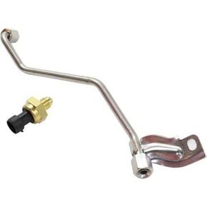 Exhaust Back Pressure EBP Sensor and EGR Tube Compatible with 2008-2010 Ford Powerstroke Diesel 6.4L Replaces OE# 8C3Z9J460A DPFE-8 1846480C2 in Kuwait