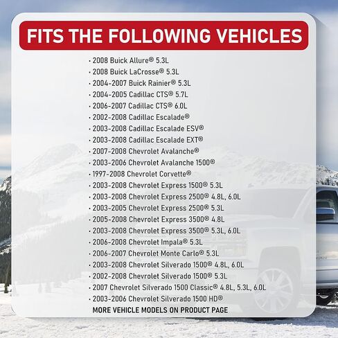 مفتاح استشعار ضغط زيت المحرك - يستبدل 12677836، D1846A، 926040، 12585328 - متوافق مع سيارات Chevy، GMC وغيرها من السيارات GM - Silverado، Trailblazer ، Tahoe، Suburbanan، Sierra Grand Prix in Kuwait