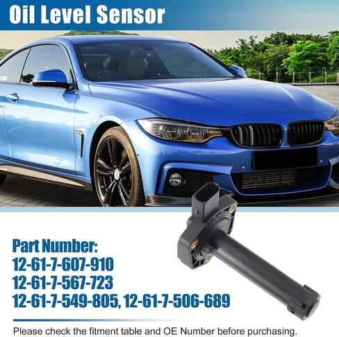 X AUTOHAUX 12617567723 12617607910 قطعة بديلة لمستشعر مستوى الزيت لسيارات BMW X3 E83 LCI X6 E72 Hybrid Z4 E89 6 'E63 LC in Saudi Arabia