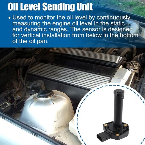 X AUTOHAUX 12617567723 12617607910 قطعة بديلة لمستشعر مستوى الزيت لسيارات BMW X3 E83 LCI X6 E72 Hybrid Z4 E89 6 'E63 LC in Saudi Arabia