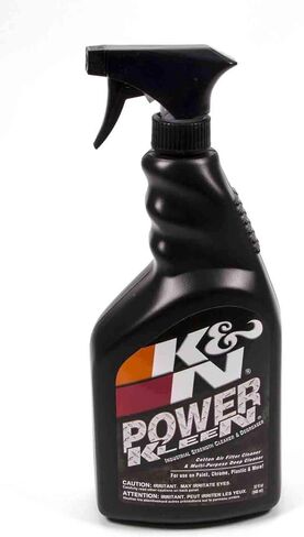 منظف ​​ومزيل شحوم فلتر الهواء من K&N: Power Kleen؛ رذاذ الزناد 32 أونصة؛ استعادة أداء فلتر هواء المحرك، 99-0621، أسود in Saudi Arabia