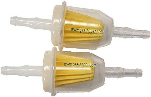 فلتر الوقود العالمي GasTapper Barbed 2 Pack (واضح لخط الوقود 1/4 بوصة، 5/16 بوصة) in Kuwait