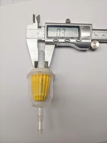 فلتر الوقود العالمي GasTapper Barbed 2 Pack (واضح لخط الوقود 1/4 بوصة، 5/16 بوصة) in Kuwait