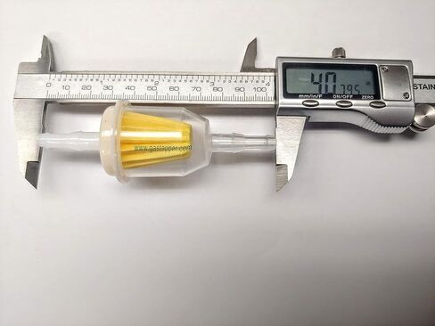 فلتر الوقود العالمي GasTapper Barbed 2 Pack (واضح لخط الوقود 1/4 بوصة، 5/16 بوصة) in Kuwait