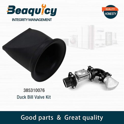 Beaquicy 385310076 Duckbill Valve Kit 1-1/2'' - Compatible for Vacuum Generators S and T Series Pumps - 2 Pack in Saudi Arabia