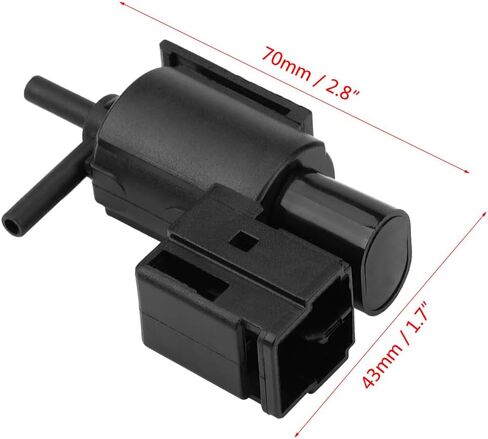 2 قطعة صمام الملف اللولبي لغاز عادم السيارة، صمام تبديل الملف اللولبي الأصلي صمام EGR لمازدا 626 بروتج KL0118741، K5T49090، 911707، K5T49099، K5T49091، K5T490 in Kuwait