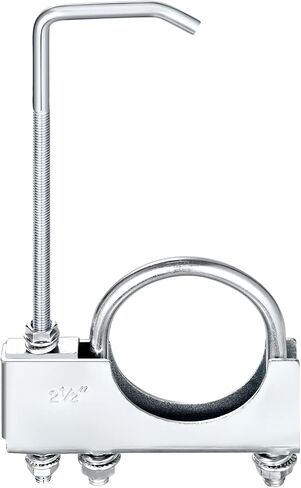 2.5" Universal Exhaust Clamp With Hanger Rear Muffler Hanger And Truck with 2.5" Exhaust Pipe in Kuwait