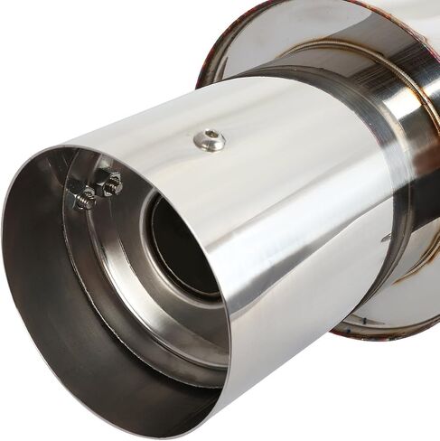 DNA MOTORING CBE-HC06SI Stainless Steel Cat Back Exhaust System [Compatible with 06-11 Honda Civic si FG2 COUPE] in Saudi Arabia