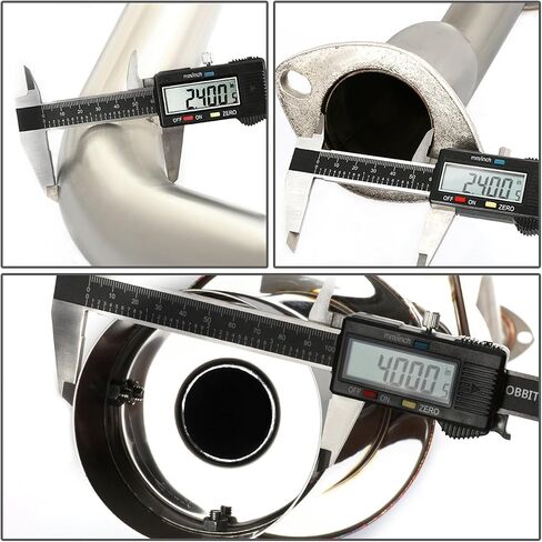 DNA MOTORING CBE-HC06SI Stainless Steel Cat Back Exhaust System [Compatible with 06-11 Honda Civic si FG2 COUPE] in Saudi Arabia