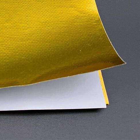 أداء الفريق - حاجز درع حراري من الألياف الزجاجية المدعمة باللاصق 13575 يصل إلى 2000 درجة فهرنهايت متعدد الأغراض - متوافق مع خراطيم وأبواب جدار الحماية 12 بوصة × 24 بوصة in Kuwait