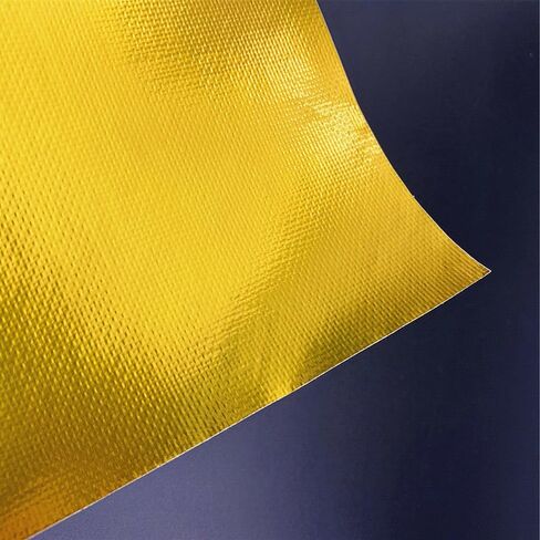 أداء الفريق - حاجز درع حراري من الألياف الزجاجية المدعمة باللاصق 13575 يصل إلى 2000 درجة فهرنهايت متعدد الأغراض - متوافق مع خراطيم وأبواب جدار الحماية 12 بوصة × 24 بوصة in Kuwait