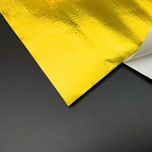 أداء الفريق - حاجز درع حراري من الألياف الزجاجية المدعمة باللاصق 13575 يصل إلى 2000 درجة فهرنهايت متعدد الأغراض - متوافق مع خراطيم وأبواب جدار الحماية 12 بوصة × 24 بوصة in Kuwait