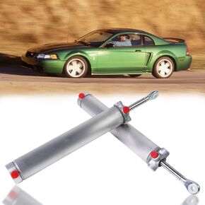 MIKODA قطعتان من أسطوانة رفع هيدروليكية قابلة للتحويل للسائق وجانب الركاب متوافق مع Ford Mustang Cobra 1999 2000 2001 2002 2003 2004 استبدال XR3Z-7650600-A in Kuwait