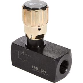 Buyers Products F800S Flow Control Valve (Valve, Flow Control 1/2In Steel) , Black in Kuwait