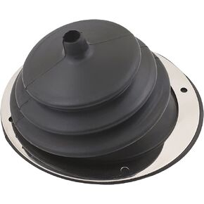 Mr. Gasket Small Round Shifter Boot, Black in Saudi Arabia