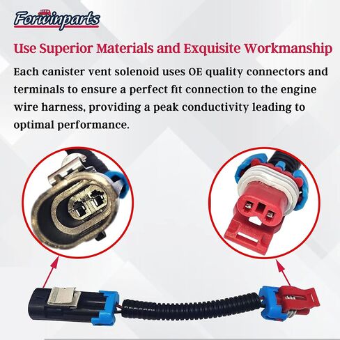 الملف اللولبي لتهوية علبة فابور لعام 2004-2010 Chevrolet Silverado 1500 2500 3500 GMC Sierra 1500 2500 3500 911-237 10357992 CVS34 in Kuwait