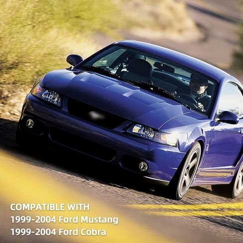 MIKODA قطعتان من أسطوانة رفع هيدروليكية قابلة للتحويل للسائق وجانب الركاب متوافق مع Ford Mustang Cobra 1999 2000 2001 2002 2003 2004 استبدال XR3Z-7650600-A in Saudi Arabia