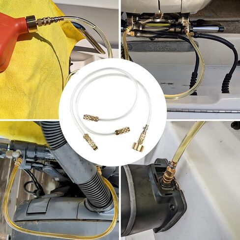 طقم نزف وملء توجيه هيدروليكي احترافي لأنظمة Seastar - خالي من الصدأ، مانع للتسرب، توصيل سريع، متوافق مع طقم نزف التوجيه الهيدروليكي Sea Star، للقوارب الداخلية والخارجية in Kuwait