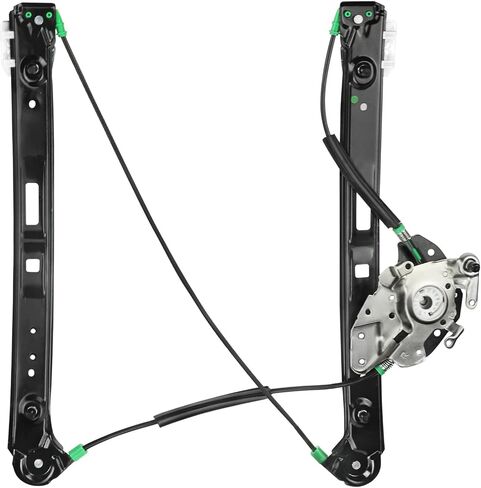 A-Premium Power Window Regulator without Motor Replacement for BMW E46 323i 325i 325xi 328i 330i 330xi Front Left Driver Side in Saudi Arabia