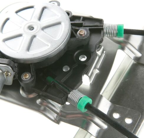 YHTAUTO Rear Power Window Regulator Driver Side with 2-Pin Motor Assembly for Chevy Silverado & GMC Sierra 1500 2500 HD 3500 2001-2006, Suburban/Avalanche/Yukon XL & Cadillac Escalade ESV EXT in Saudi Arabia