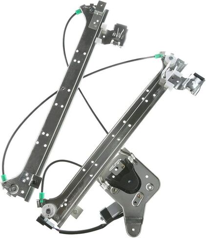 YHTAUTO Rear Power Window Regulator Driver Side with 2-Pin Motor Assembly for Chevy Silverado & GMC Sierra 1500 2500 HD 3500 2001-2006, Suburban/Avalanche/Yukon XL & Cadillac Escalade ESV EXT in Saudi Arabia