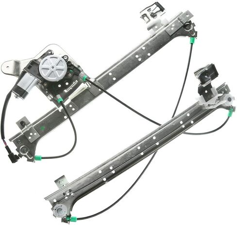YHTAUTO Rear Power Window Regulator Driver Side with 2-Pin Motor Assembly for Chevy Silverado & GMC Sierra 1500 2500 HD 3500 2001-2006, Suburban/Avalanche/Yukon XL & Cadillac Escalade ESV EXT in Saudi Arabia