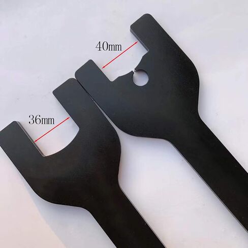 UTMALL 2PCS Viscous Fan Clutch Spanner Wrench Tool Set for Land Rover Range Rover 4.2 4.4 TD V6 303-1142 303-1143 in Saudi Arabia