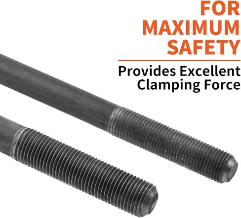 SPARKWHIZ Trailer U Bolt Kit, 5-1/2 inch U Bolt for 3,500 lb Trailer Axle, 2-3/8" Round Axle, 1/2" Diameter in Saudi Arabia