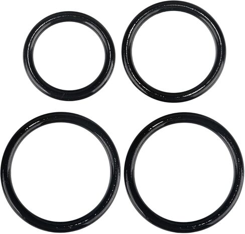 O-Rings Pre-Greased Gasket Seal Compatible with 2011-2021 Ford F-150, Mustang, Lincoln Mark LT -Coolant Tee, Radiator Hose, Reservoir Expansion Tank Hose DR3Z-8566-A &2X BC3Z-8590-F & Reservoir Hose in Saudi Arabia