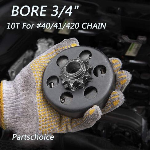 محول عزم الدوران 212cc 6.5 حصان 3/4 بوصة Go Kart Mini Bike Comet Clutch 10T 40/41 و12T 35 مجموعة استبدال بكرة سائق المفترس - سلسلة 30 in Kuwait