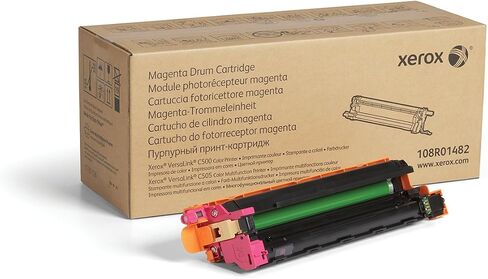 Xerox Genuine Black Drum Cartridge 108R01484-40 000 Pages for Use in Versalink C500/C505 Toner, Standard Capacity in Saudi Arabia